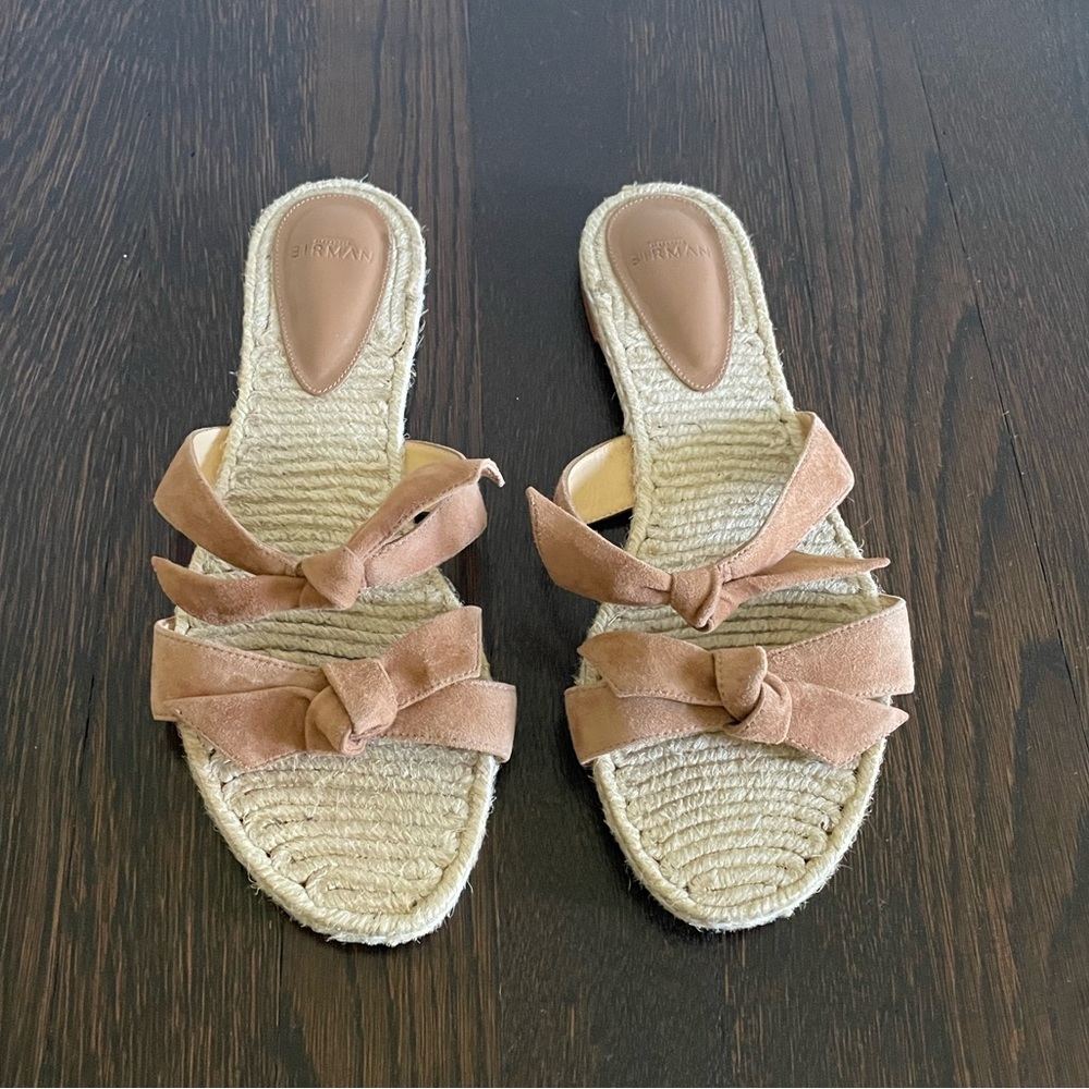 Alexandre Birman Clarita Flat Sandals Size 38